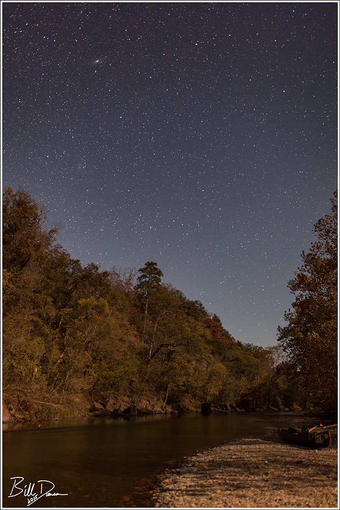 Nightscape on the Upper Current