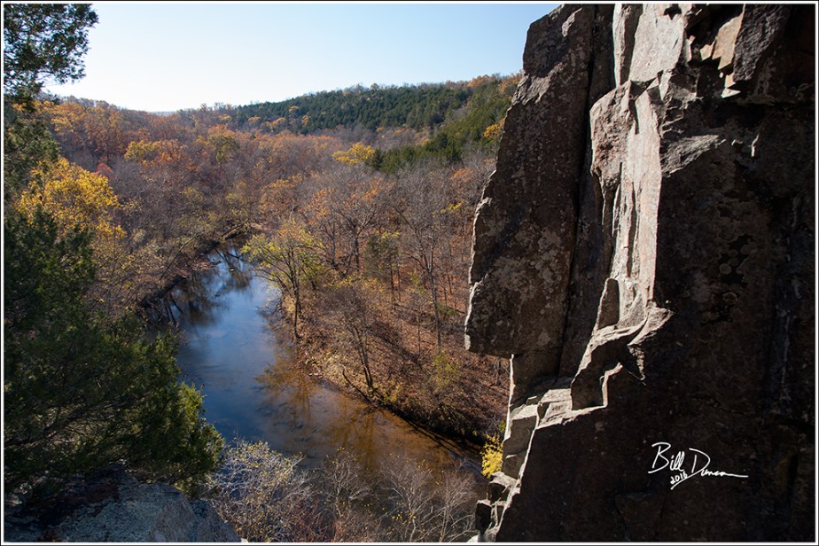 Missouri's Palisades? Little St. Francis River Pinnacles - Madison County, MO